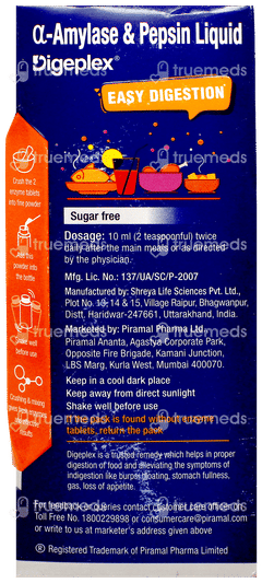 Digeplex Sugar Free Liquid 200ml